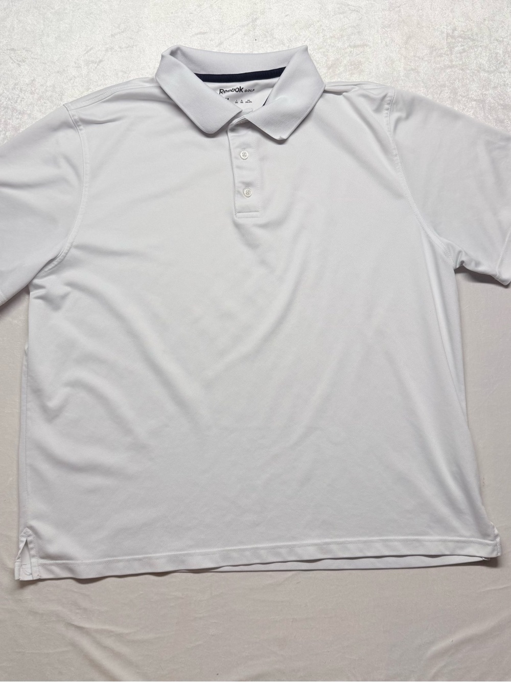 Reebok Men’s White Polo Performance Shirt
